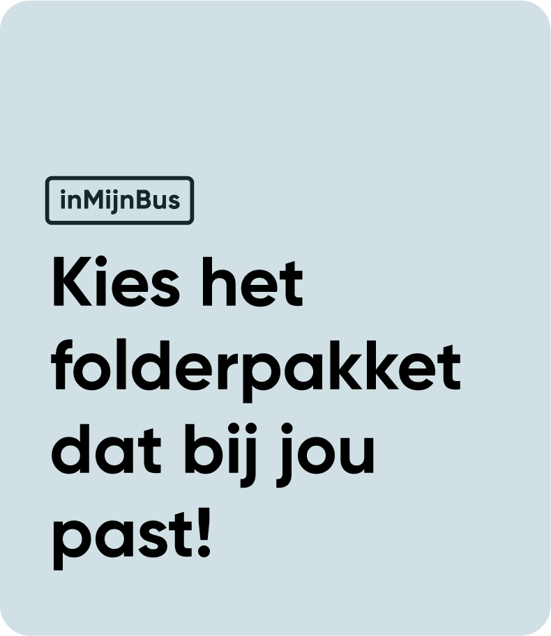 Kies het folderpakket dat bij jou past